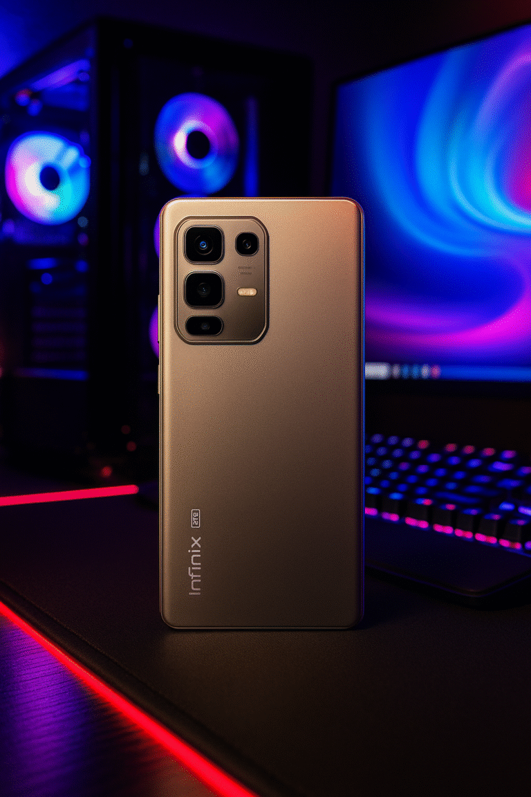 Infinix Note 50S Plus 5G o smartphone gamer com desempenho